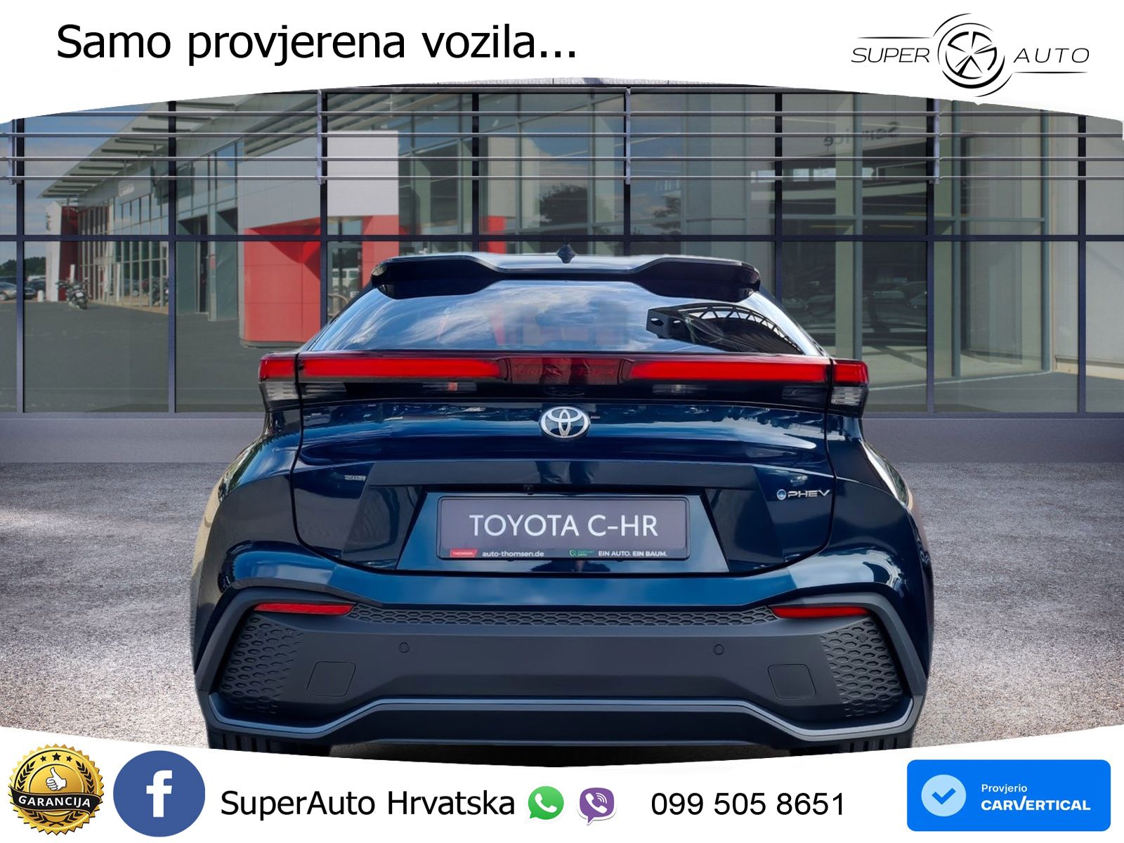 Toyota C-HR 2.0 (223 KS) PHEV e-CVT Teamplayer LED+GR SJED+ACC