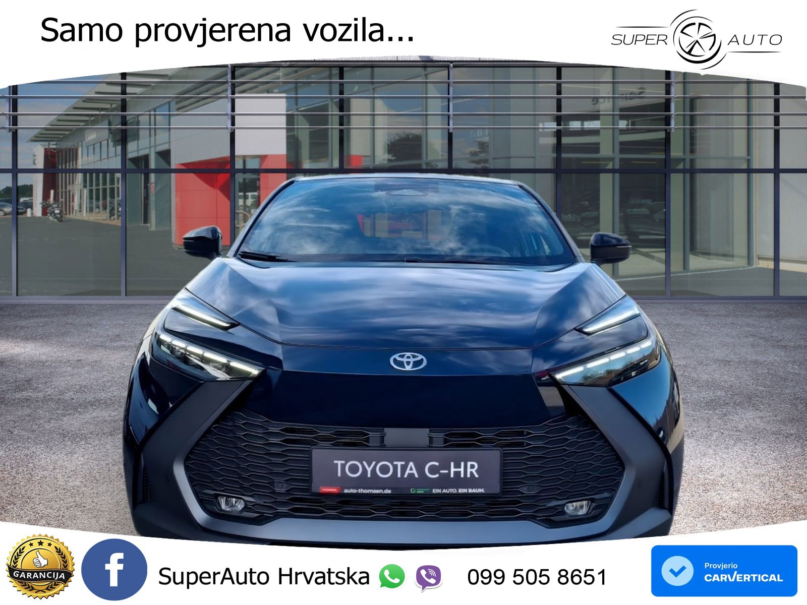 Toyota C-HR 2.0 (223 KS) PHEV e-CVT Teamplayer LED+GR SJED+ACC