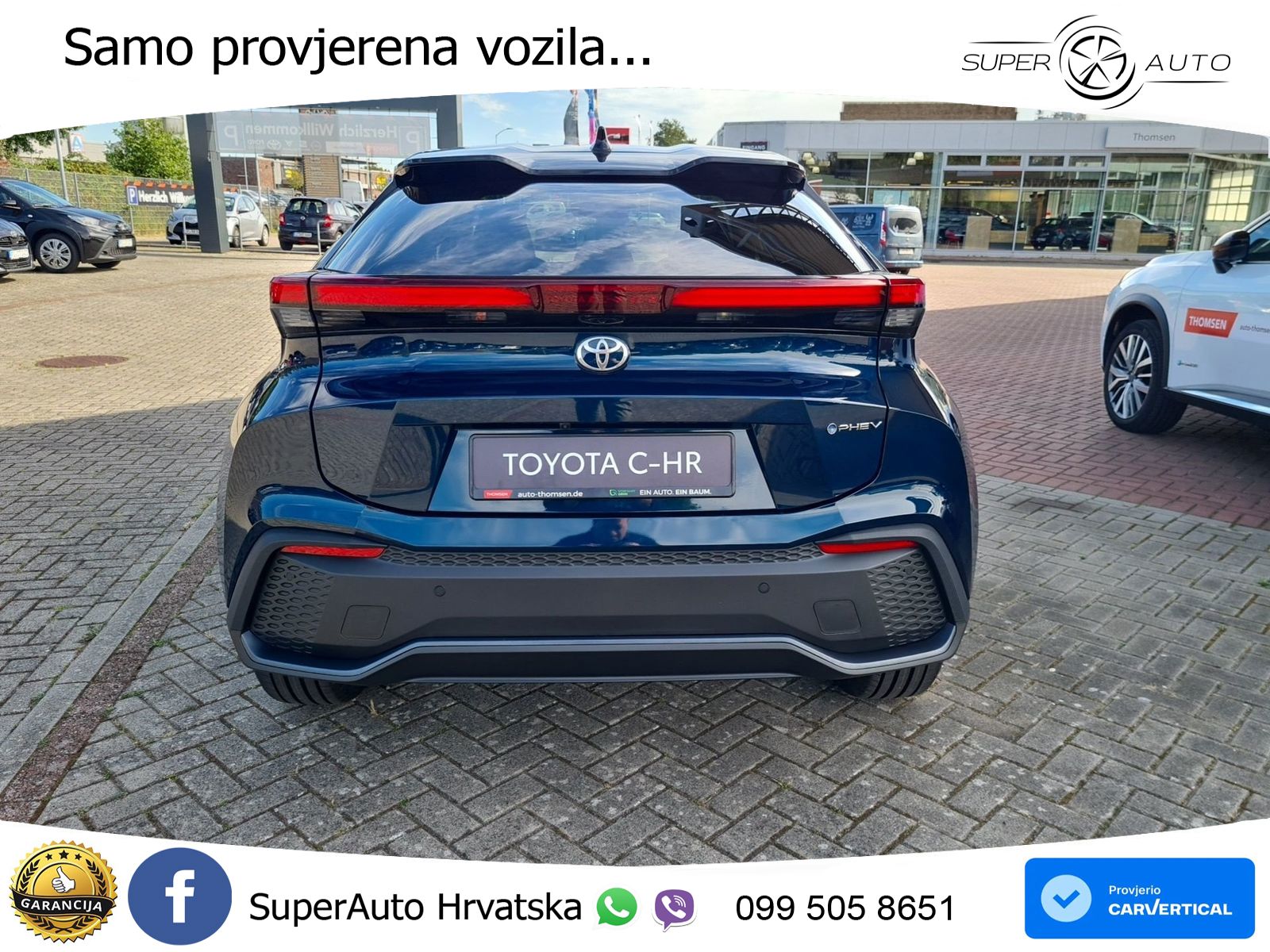 Toyota C-HR 2.0 (223 KS) PHEV e-CVT Teamplayer LED+GR SJED+ACC
