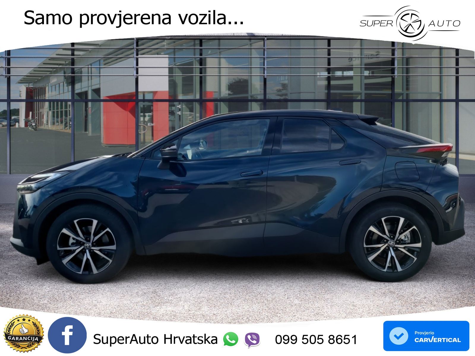 Toyota C-HR 2.0 (223 KS) PHEV e-CVT Teamplayer LED+GR SJED+ACC