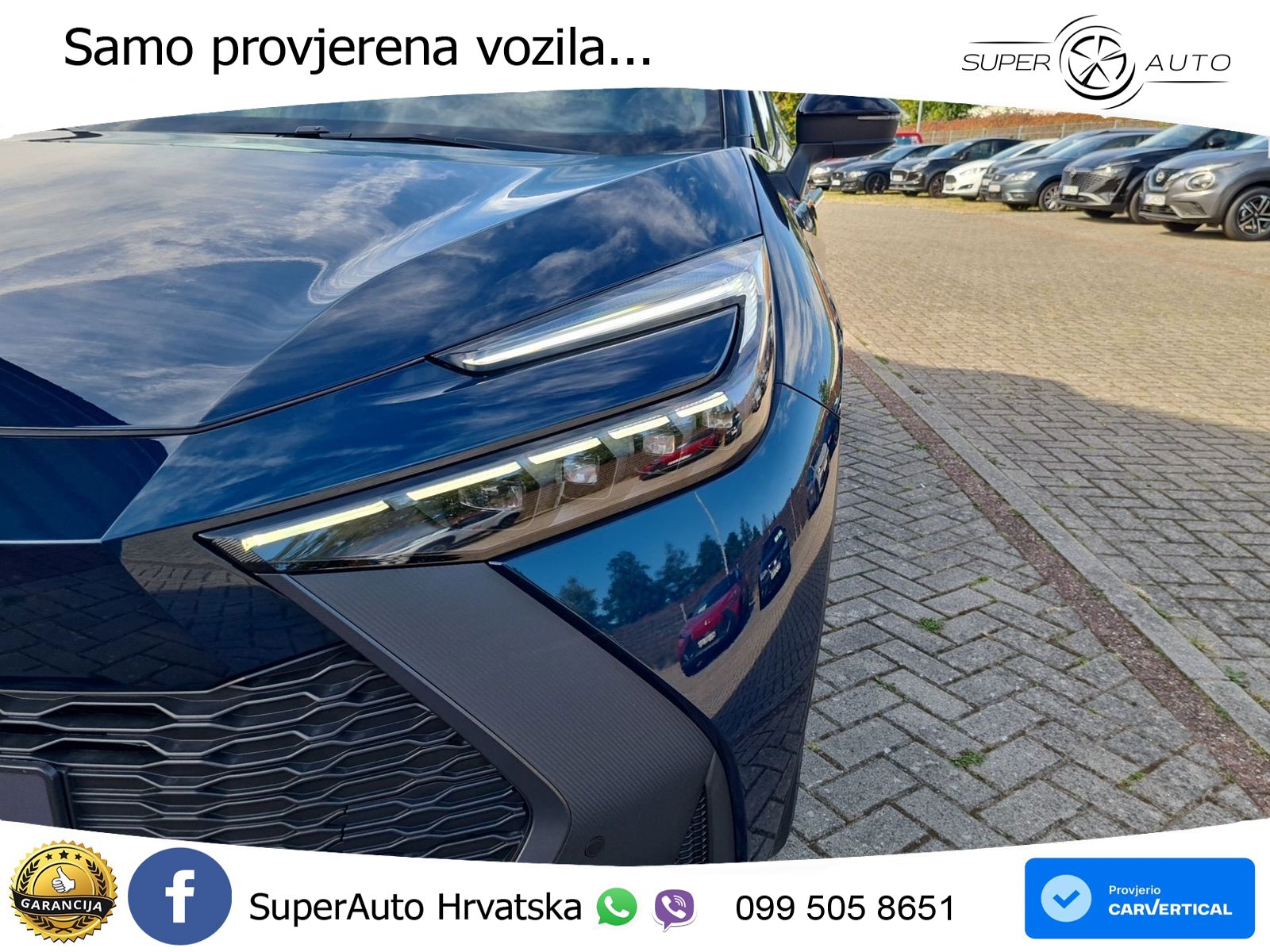 Toyota C-HR 2.0 (223 KS) PHEV e-CVT Teamplayer LED+GR SJED+ACC