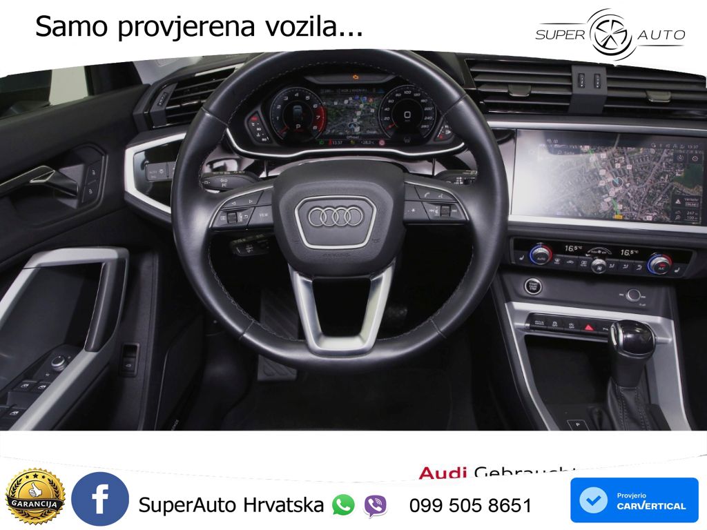 Audi Q3 II Sportback 40 TFSI (190 KS) quattro S tronic S line LED+GR SJED+ACC