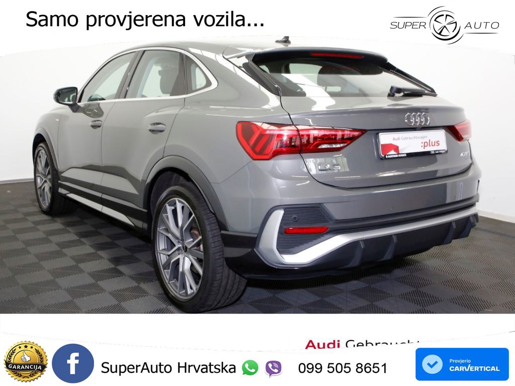 Audi Q3 II Sportback 40 TFSI (190 KS) quattro S tronic S line LED+GR SJED+ACC