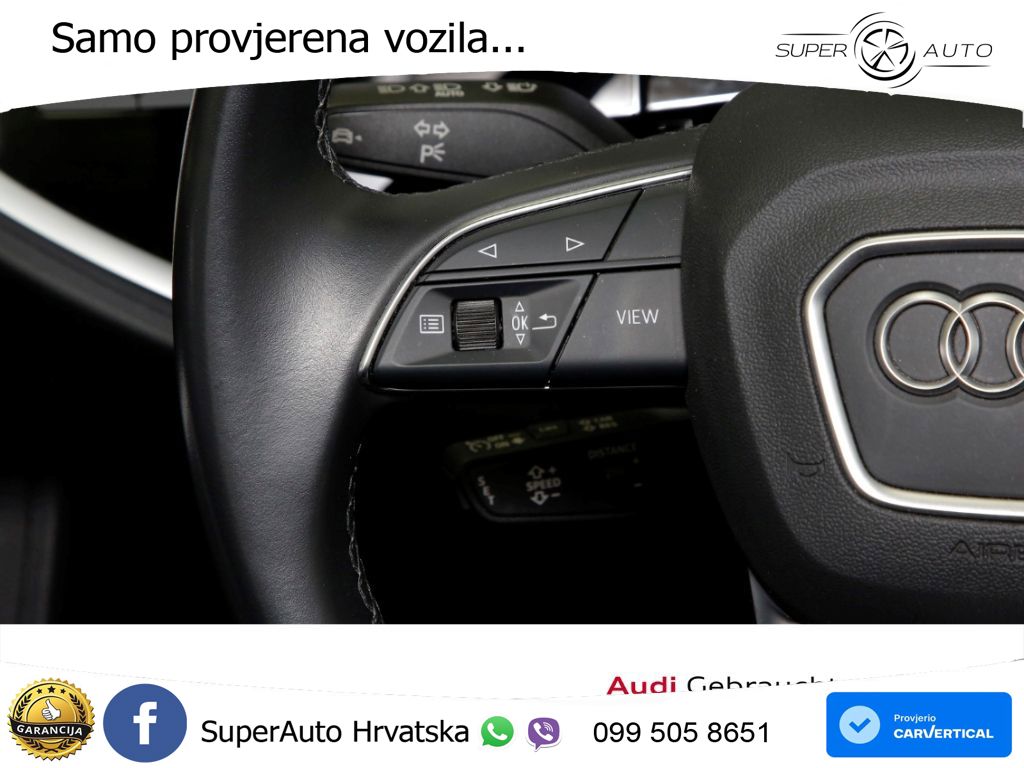 Audi Q3 II Sportback 40 TFSI (190 KS) quattro S tronic S line LED+GR SJED+ACC