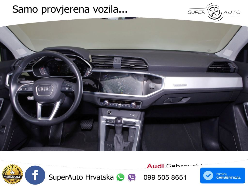 Audi Q3 II Sportback 40 TFSI (190 KS) quattro S tronic S line LED+GR SJED+ACC