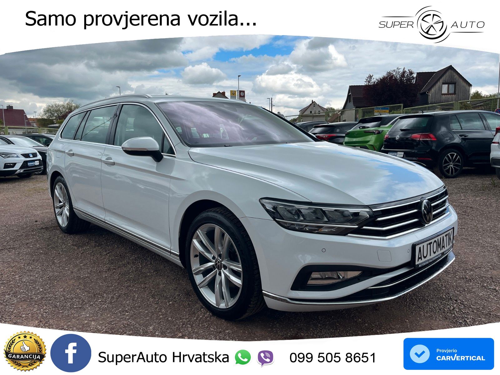 Volkswagen Passat Variant 1.5 TSI (150 KS) DSG ACT MATRIX+GR SJED+KAM