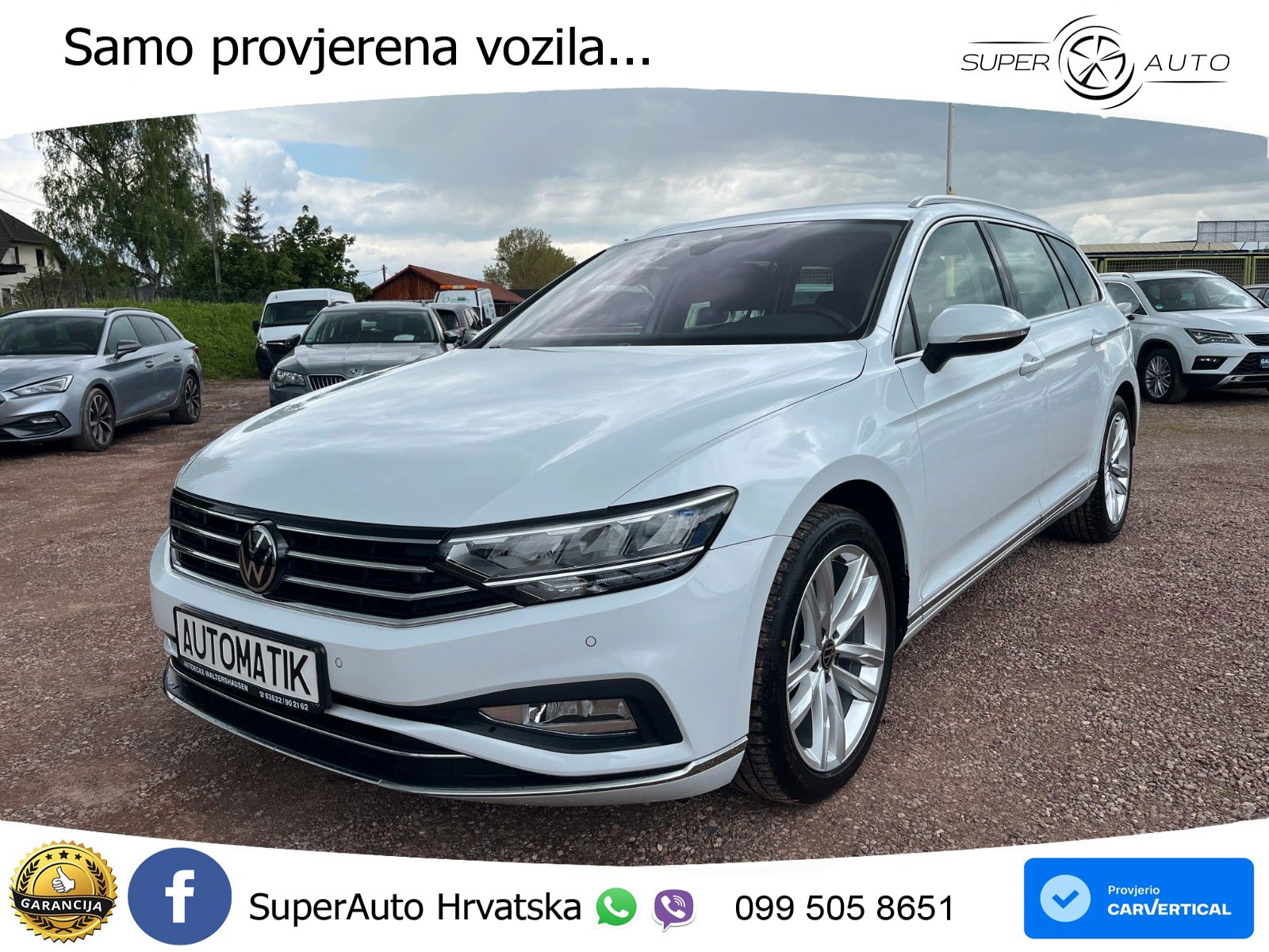 Volkswagen Passat Variant 1.5 TSI (150 KS) DSG ACT MATRIX+GR SJED+KAM