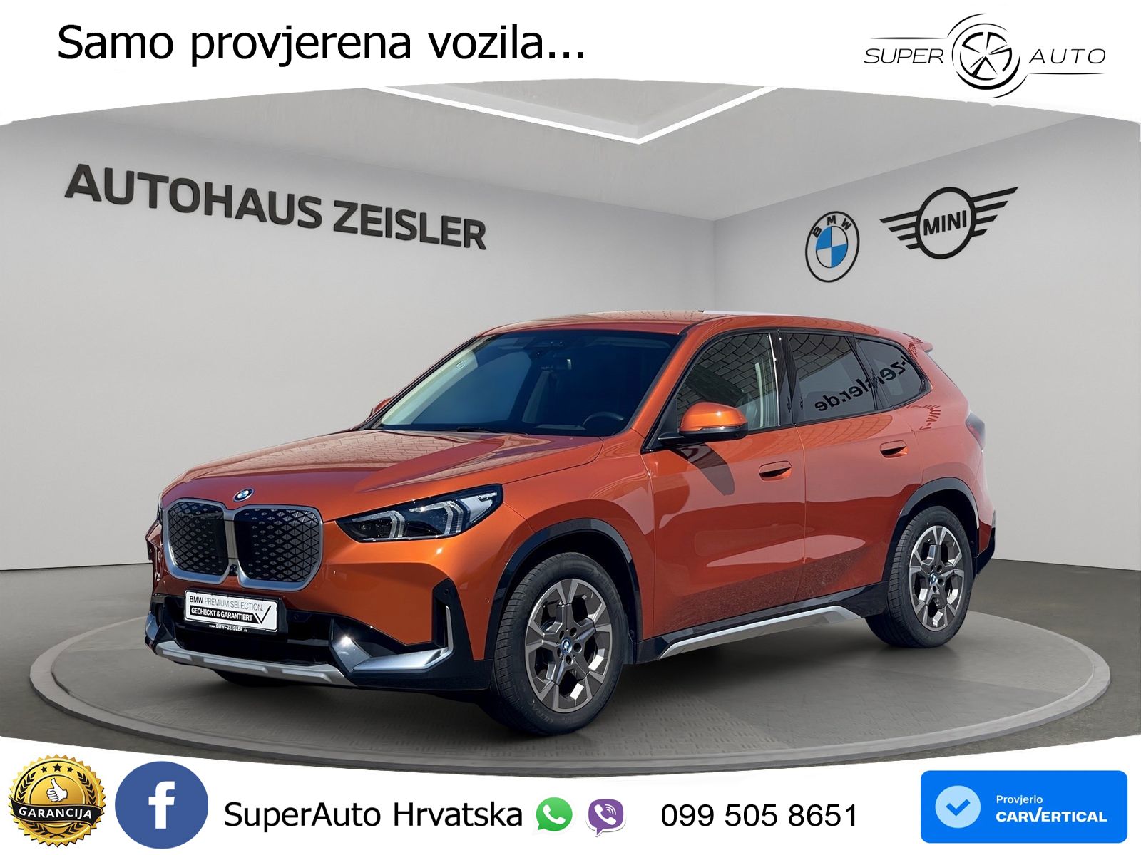 BMW iX1 68 kWh (313 KS) xDrive30 xLine LED+GR SJED+ACC