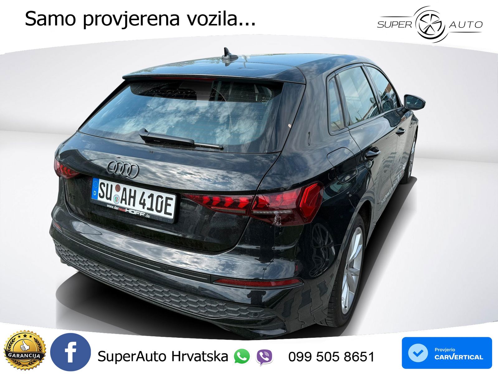 Audi A3 Sportback 40 TFSI e (204 KS) Plug-in Hybrid S tronic