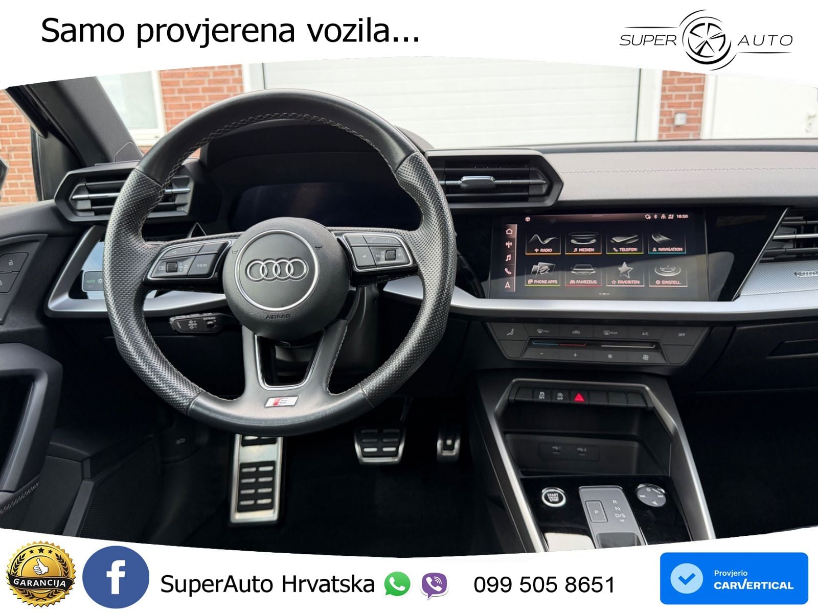Audi A3 35 TDI (150 KS) S tronic S line LED+ACC
