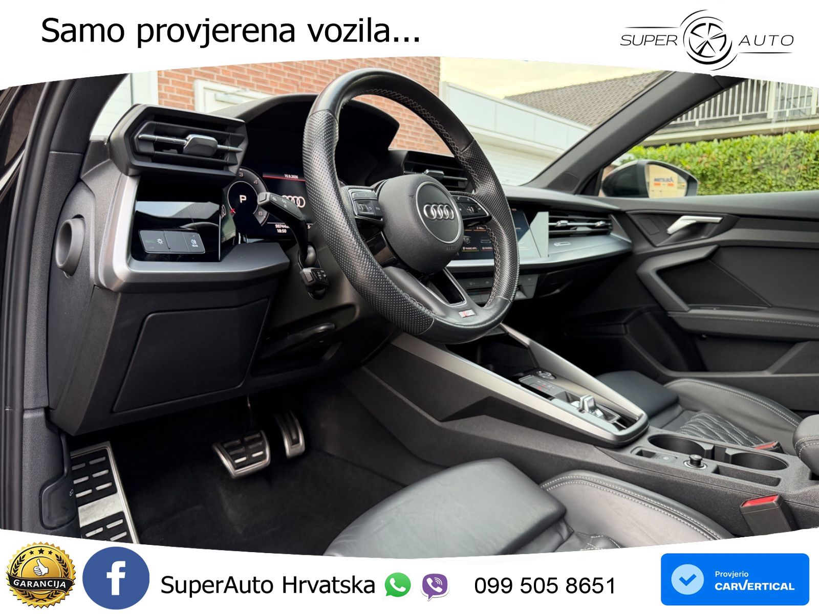Audi A3 35 TDI (150 KS) S tronic S line LED+ACC