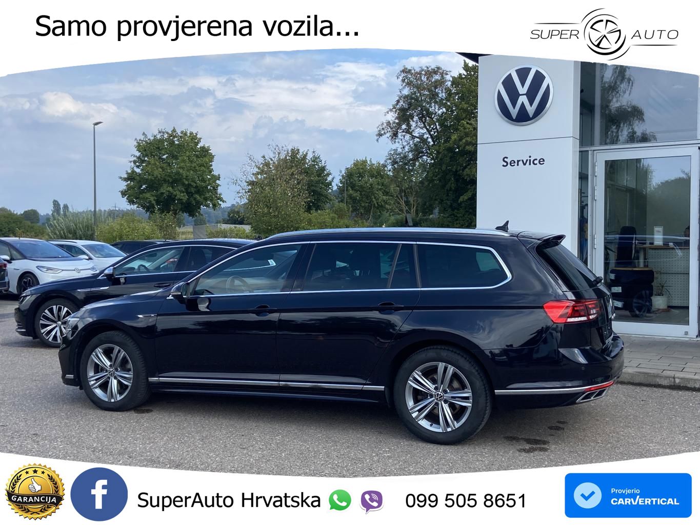 Volkswagen Passat Variant 2.0 TDI (122 KS) DSG R-Line LED+GR SJED+ACC