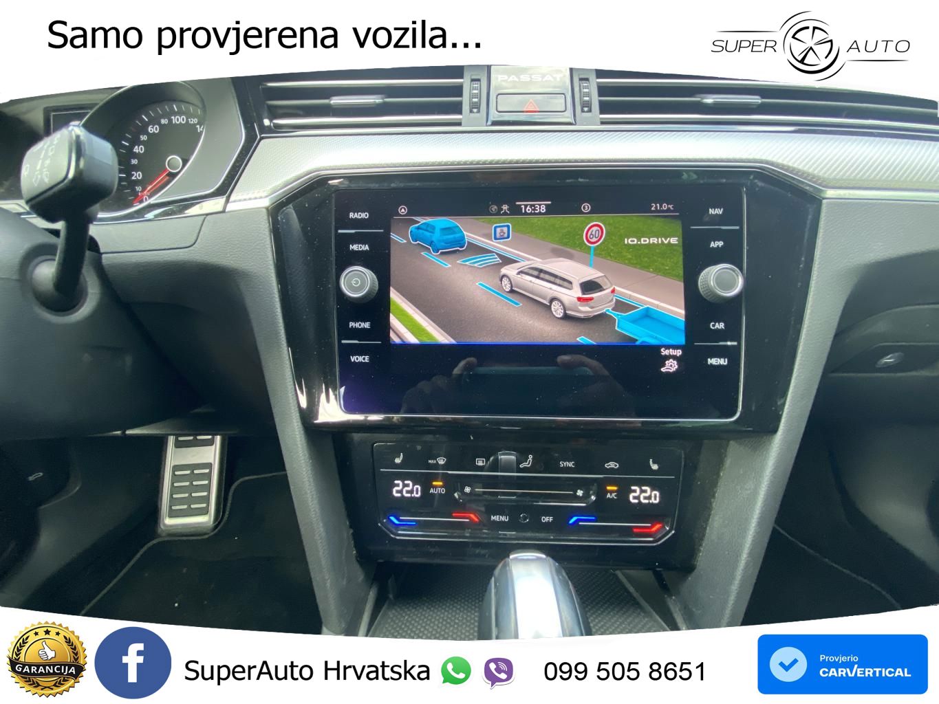 Volkswagen Passat Variant 2.0 TDI (122 KS) DSG R-Line LED+GR SJED+ACC