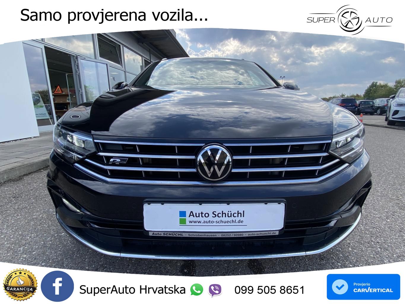 Volkswagen Passat Variant 2.0 TDI (122 KS) DSG R-Line LED+GR SJED+ACC