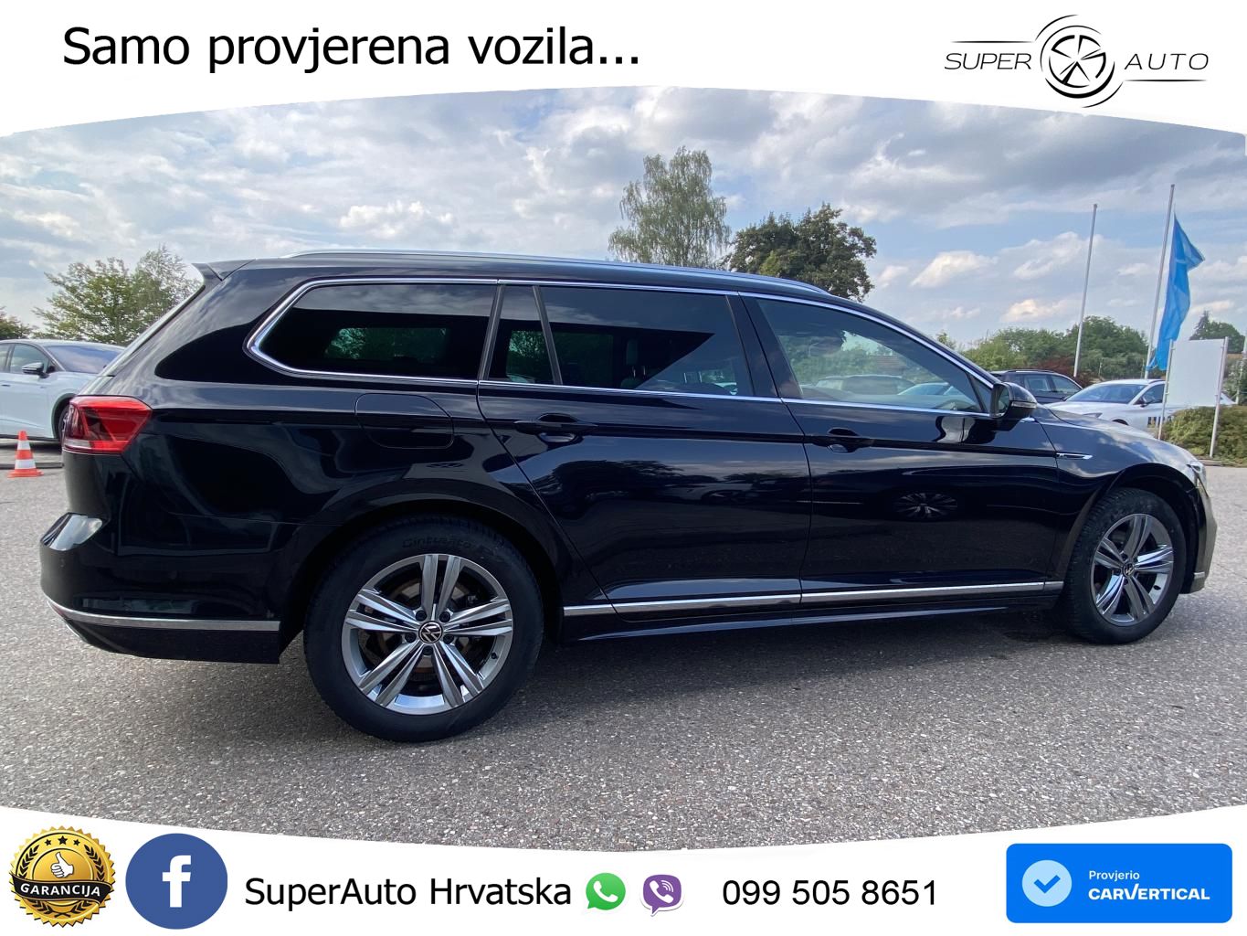 Volkswagen Passat Variant 2.0 TDI (122 KS) DSG R-Line LED+GR SJED+ACC