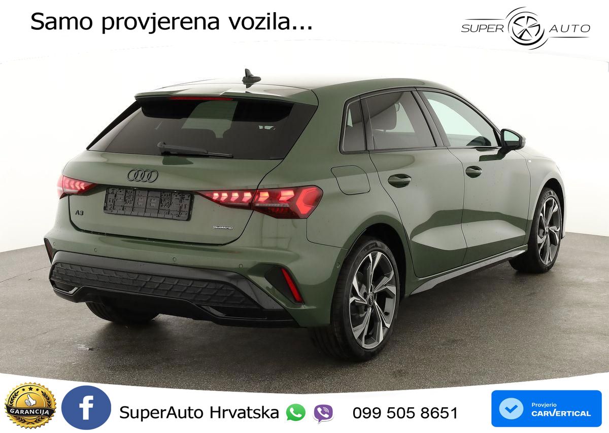 Audi A3 40 TFSI (204 KS) quattro S tronic S line