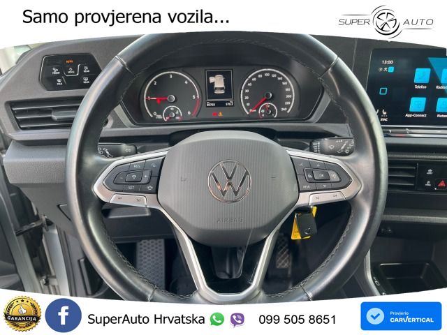 Volkswagen Caddy 2.0 TDI Cargo (LED+NAVI+Standh.+RearView) 122 KS