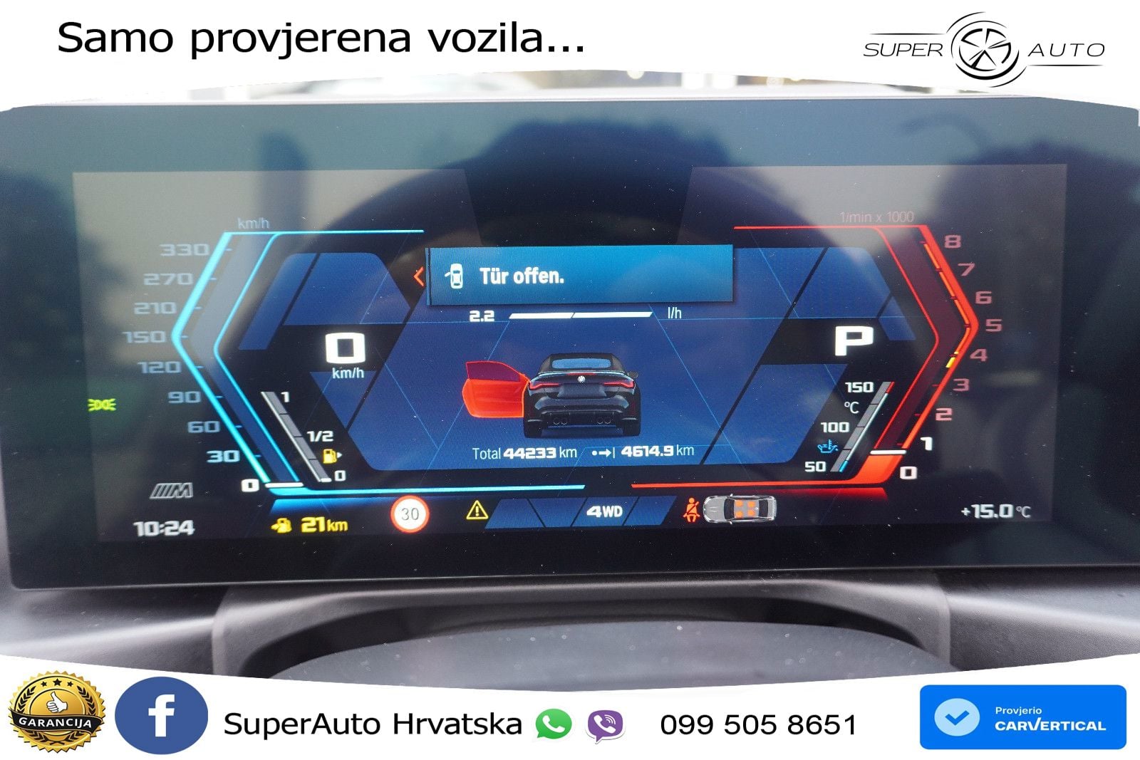 BMW M4 Competition 3.0 (510 KS) Steptronic LED+GR SJED+ACC