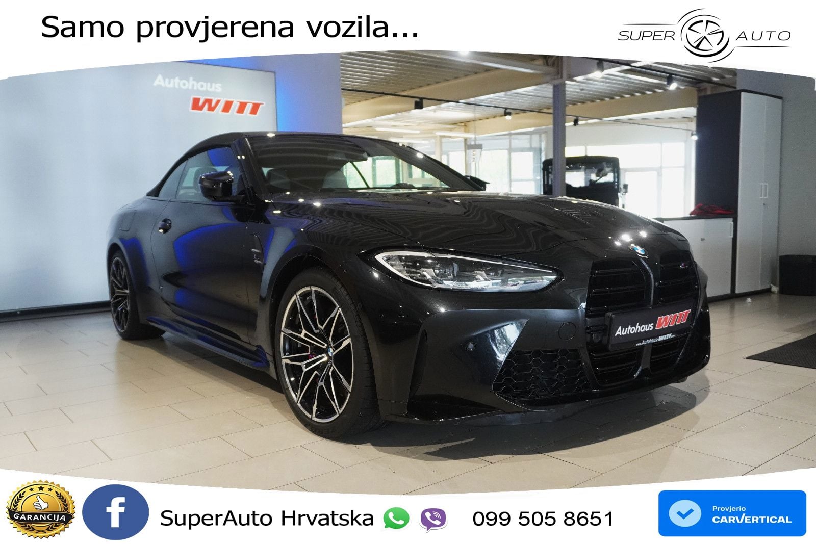 BMW M4 Competition 3.0 (510 KS) Steptronic LED+GR SJED+ACC