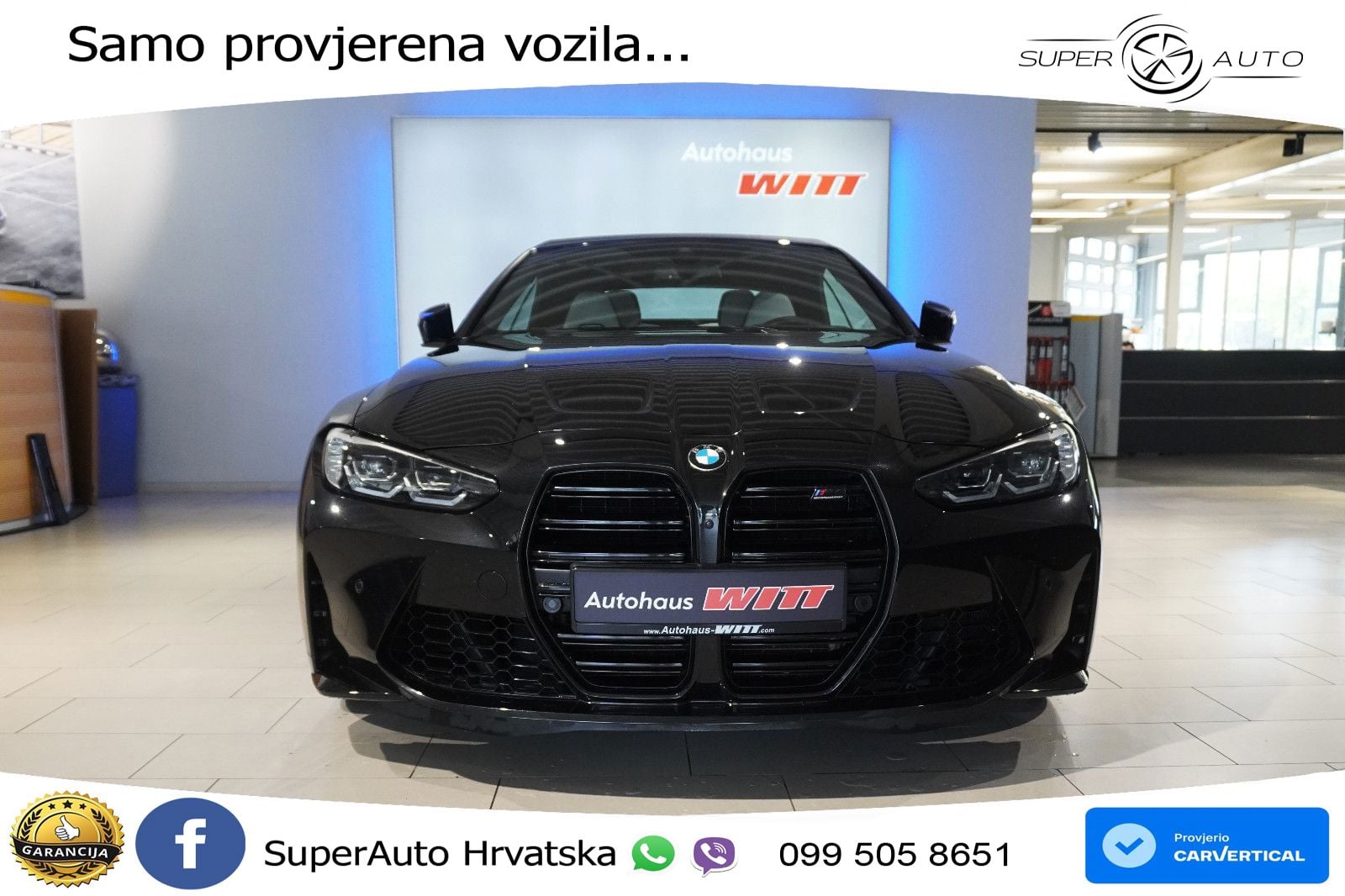 BMW M4 Competition 3.0 (510 KS) Steptronic LED+GR SJED+ACC
