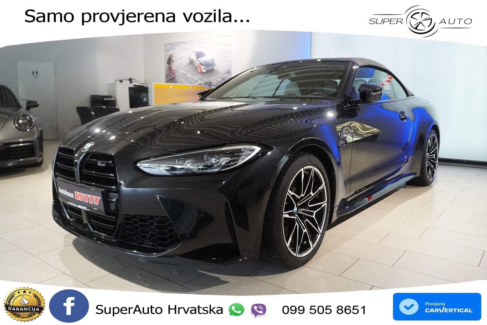 BMW M4 Competition 3.0 (510 KS) Steptronic LED+GR SJED+ACC