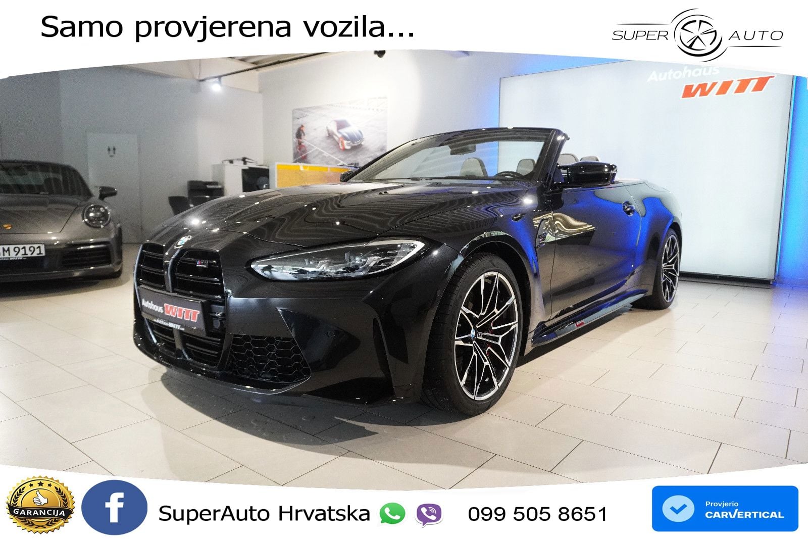 BMW M4 Competition 3.0 (510 KS) Steptronic LED+GR SJED+ACC
