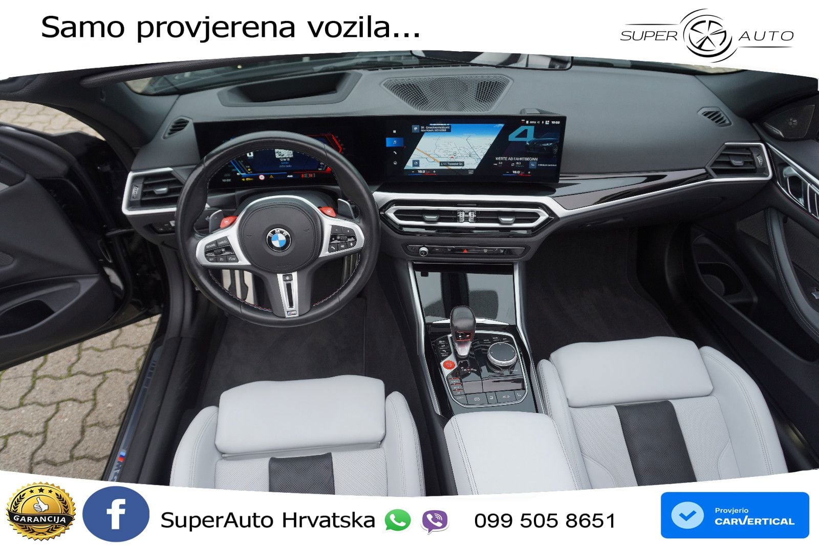 BMW M4 Competition 3.0 (510 KS) Steptronic LED+GR SJED+ACC