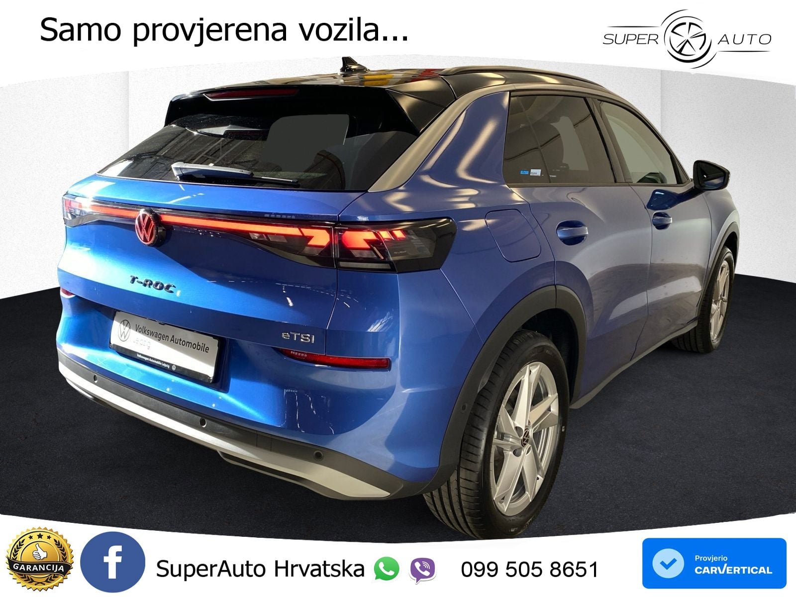 Volkswagen T-Roc II 1.5 eTSI (150 KS)  DSG LED+GR SJED+ACC