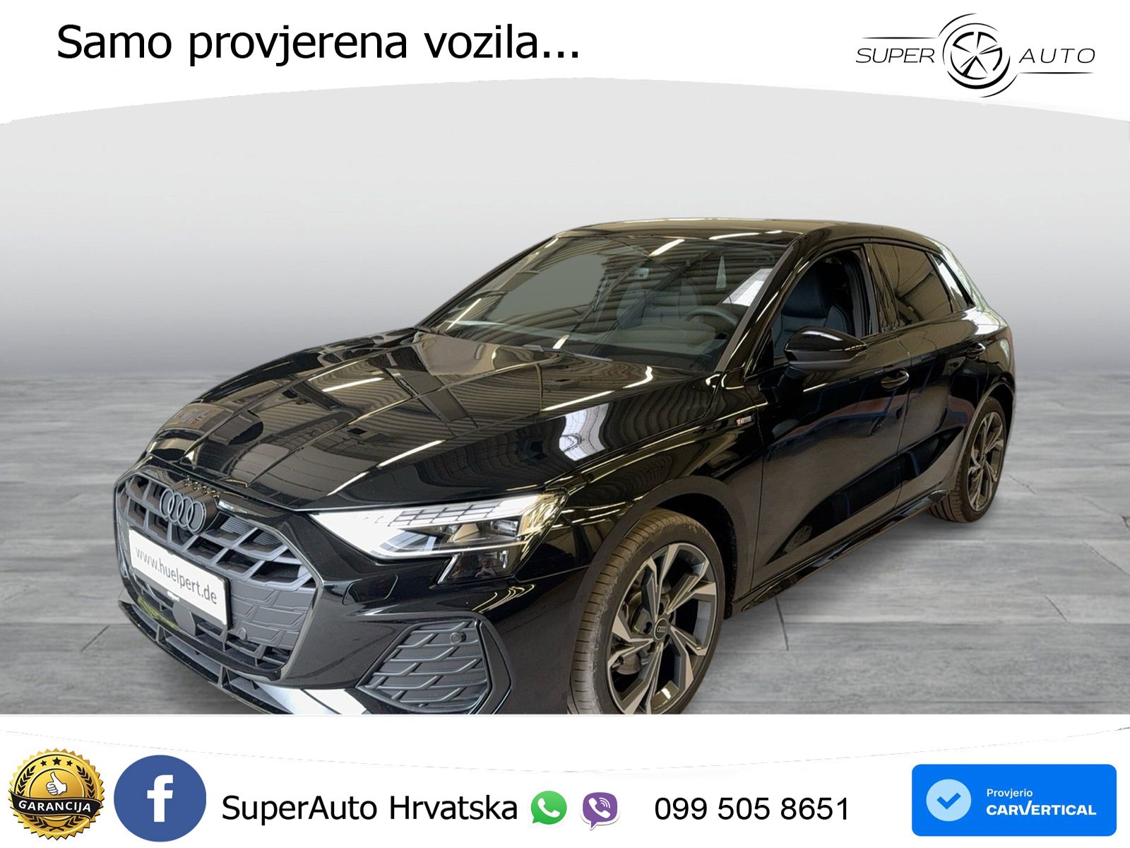 Audi A3 Sportback 40 TFSI (204 KS) quattro S tronic S line LED+GR SJED+ACC