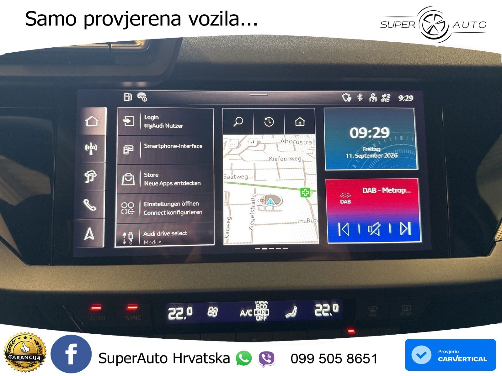 Audi A3 Sportback 40 TFSI (204 KS) quattro S tronic S line LED+GR SJED+ACC