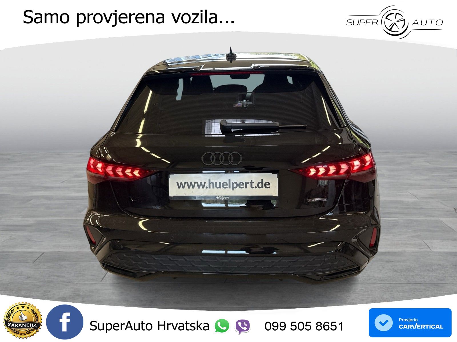 Audi A3 Sportback 40 TFSI (204 KS) quattro S tronic S line LED+GR SJED+ACC