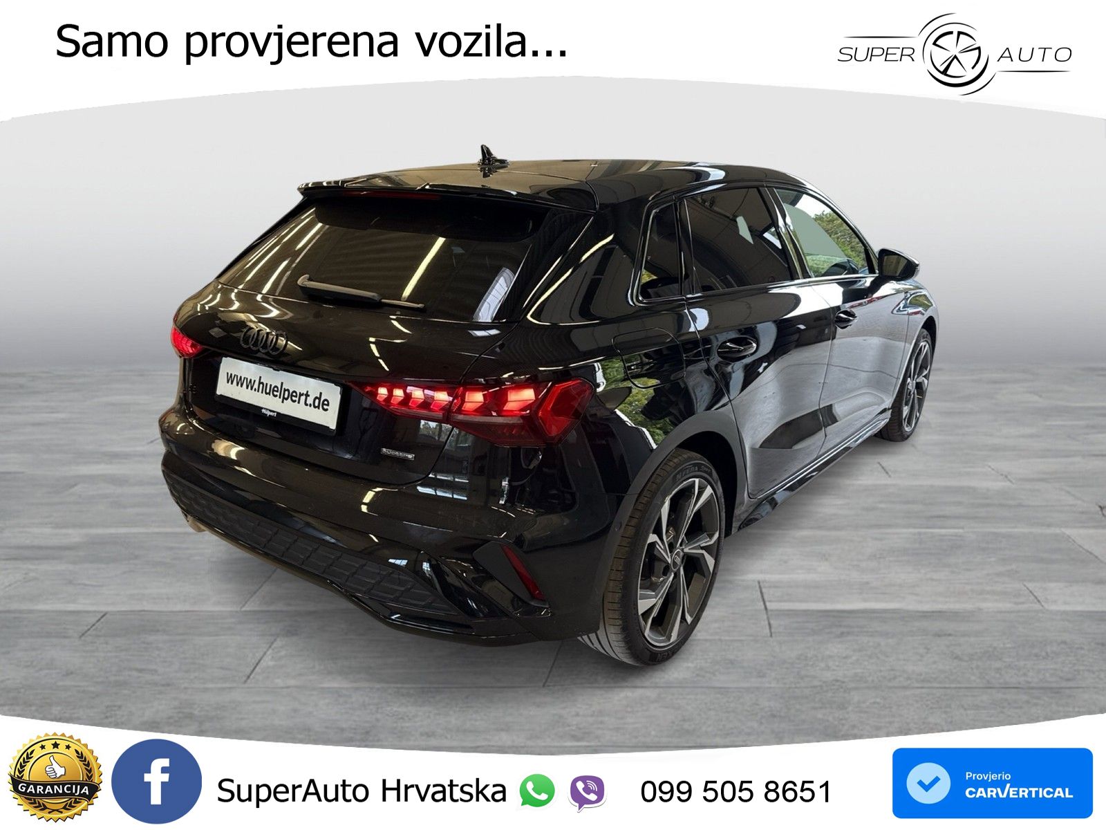 Audi A3 Sportback 40 TFSI (204 KS) quattro S tronic S line LED+GR SJED+ACC