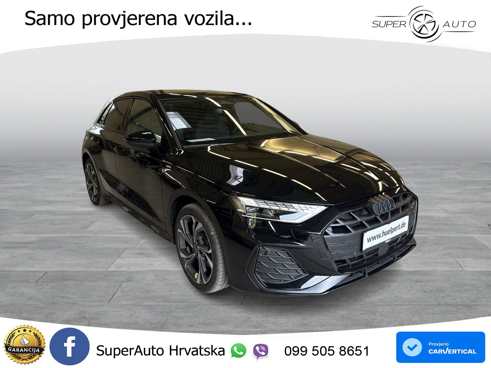 Audi A3 Sportback 40 TFSI (204 KS) quattro S tronic S line LED+GR SJED+ACC