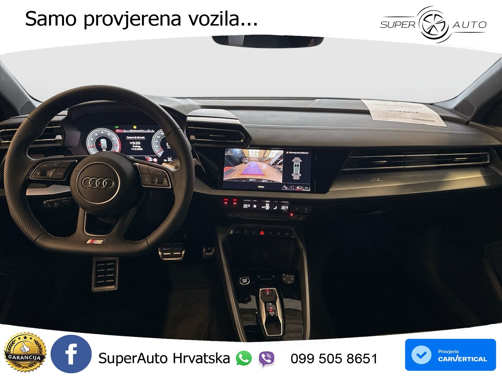 Audi A3 Sportback 40 TFSI (204 KS) quattro S tronic S line LED+GR SJED+ACC