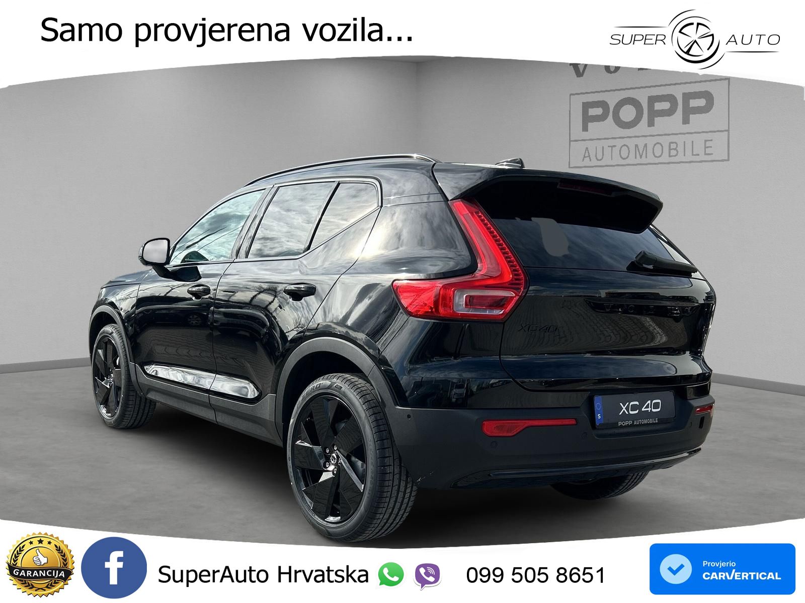 Volvo XC40 2.0 B4 AWD 197 KS Automatic ACC+GR SJED+360+PANO
