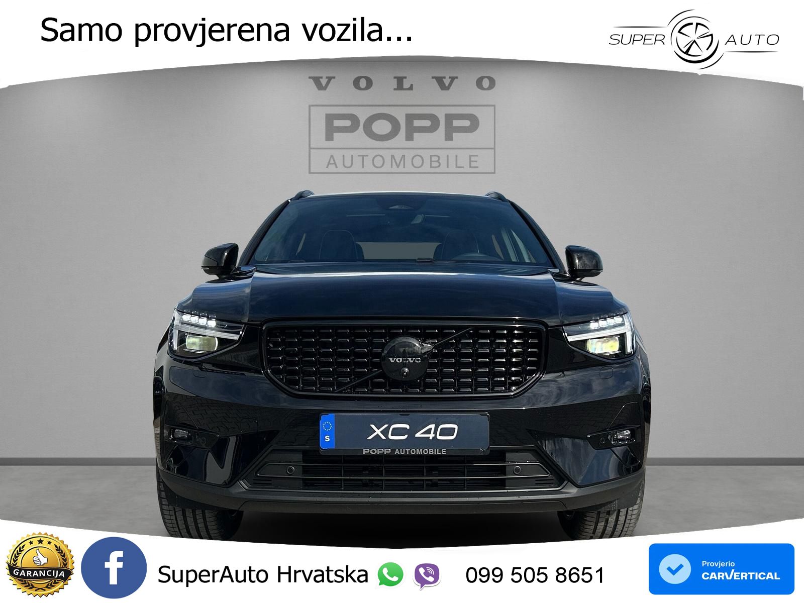 Volvo XC40 2.0 B4 AWD 197 KS Automatic ACC+GR SJED+360+PANO