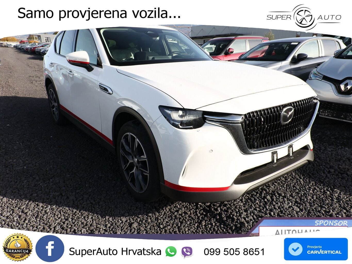 Mazda CX-60 2.5 e-Skyactiv (328 KS) AWD Automatic LED+GR SJED+ACC