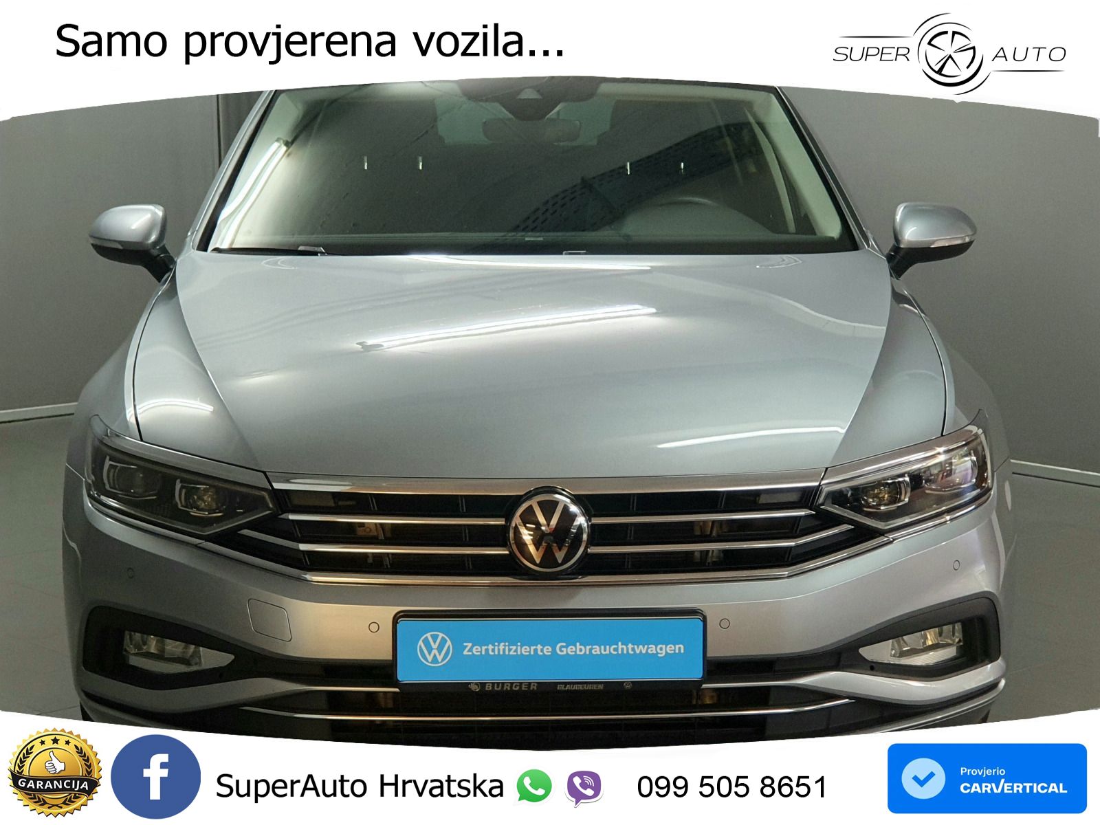 Volkswagen Passat Variant 2.0 TDI (150 KS) DSG Business LED+GR SJED+ACC