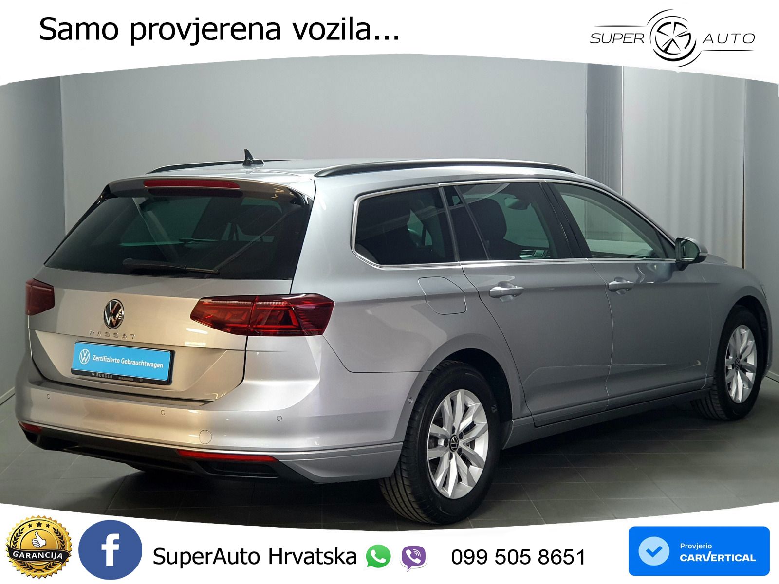 Volkswagen Passat Variant 2.0 TDI (150 KS) DSG Business LED+GR SJED+ACC