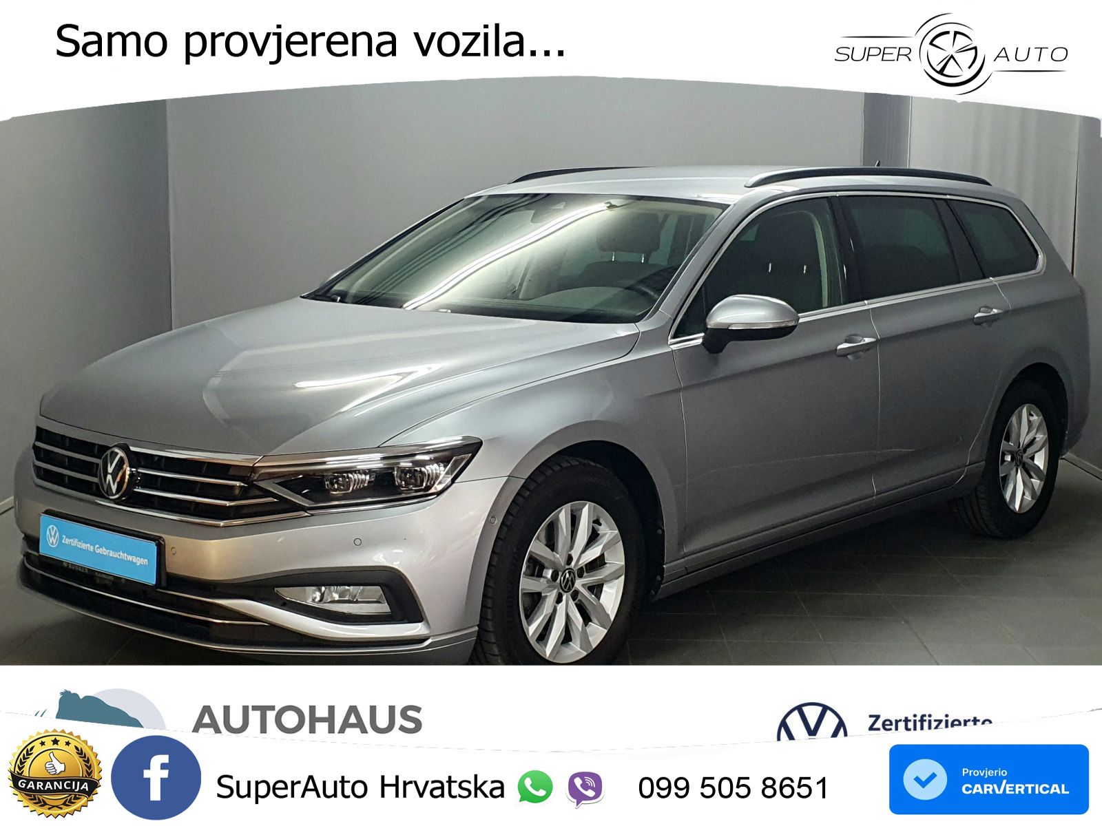 Volkswagen Passat Variant 2.0 TDI (150 KS) DSG Business LED+GR SJED+ACC