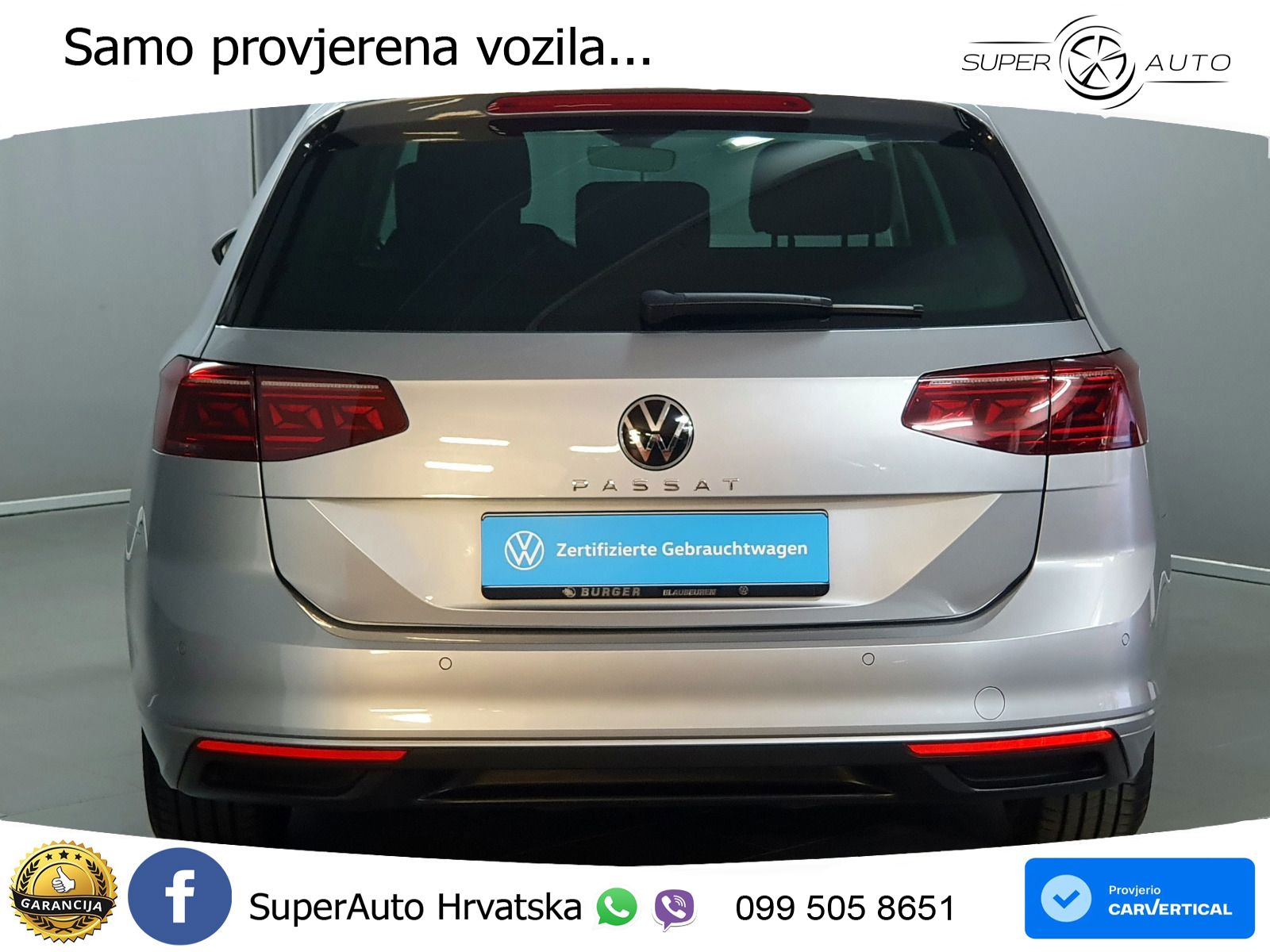 Volkswagen Passat Variant 2.0 TDI (150 KS) DSG Business LED+GR SJED+ACC