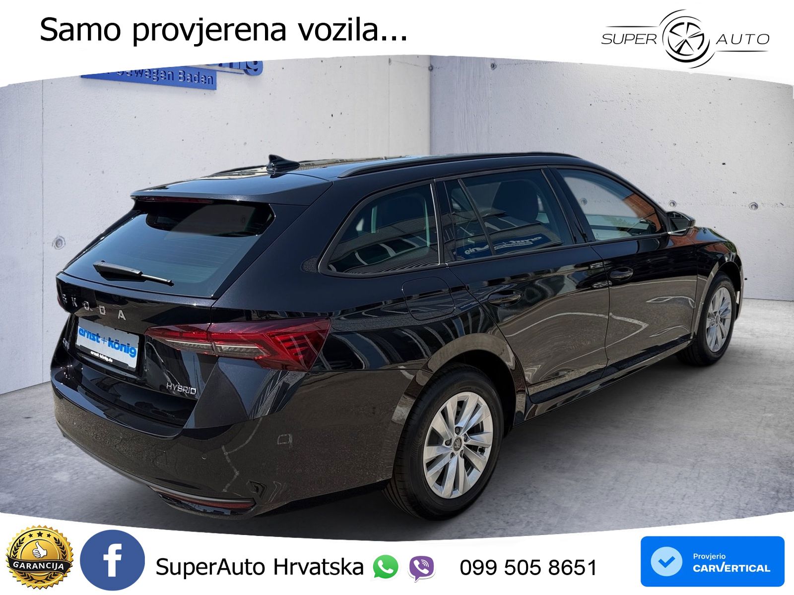 Škoda Octavia Combi 1.5 TSI (150 KS) DSG Selection LED+GR SJED+ACC