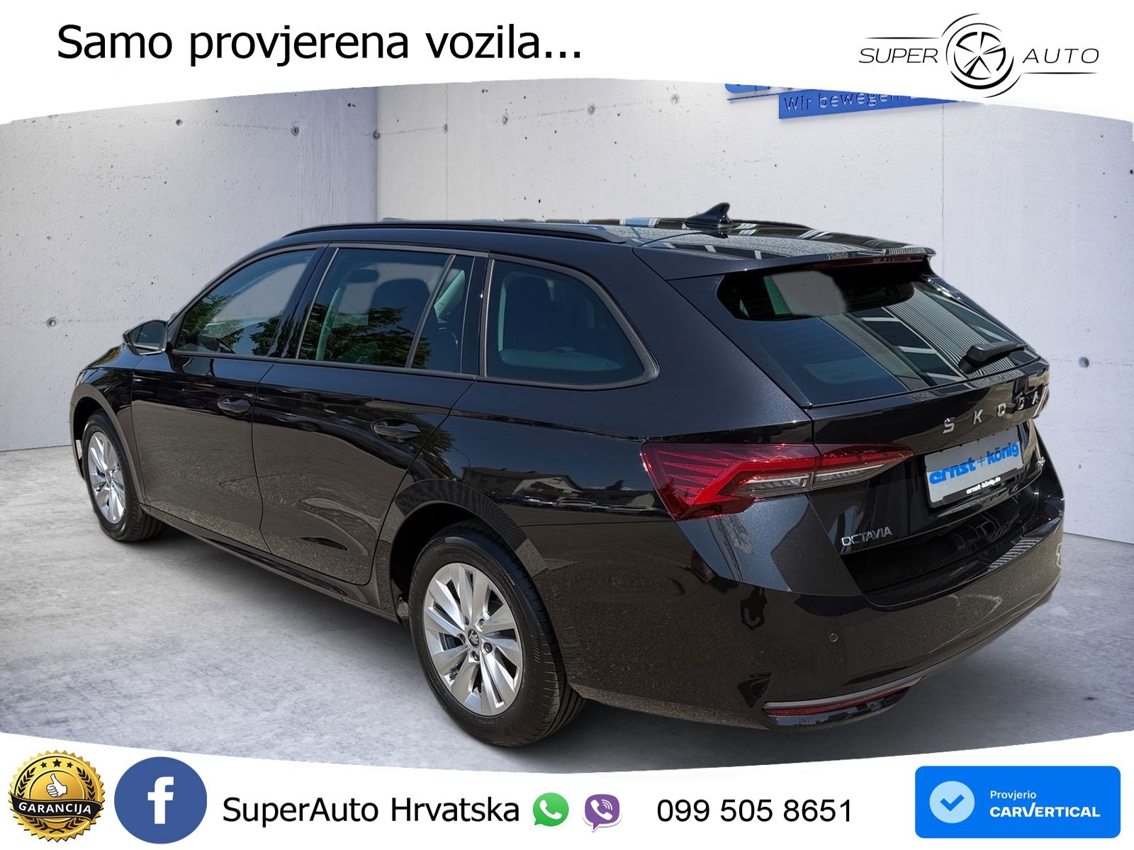 Škoda Octavia Combi 1.5 TSI (150 KS) DSG Selection LED+GR SJED+ACC