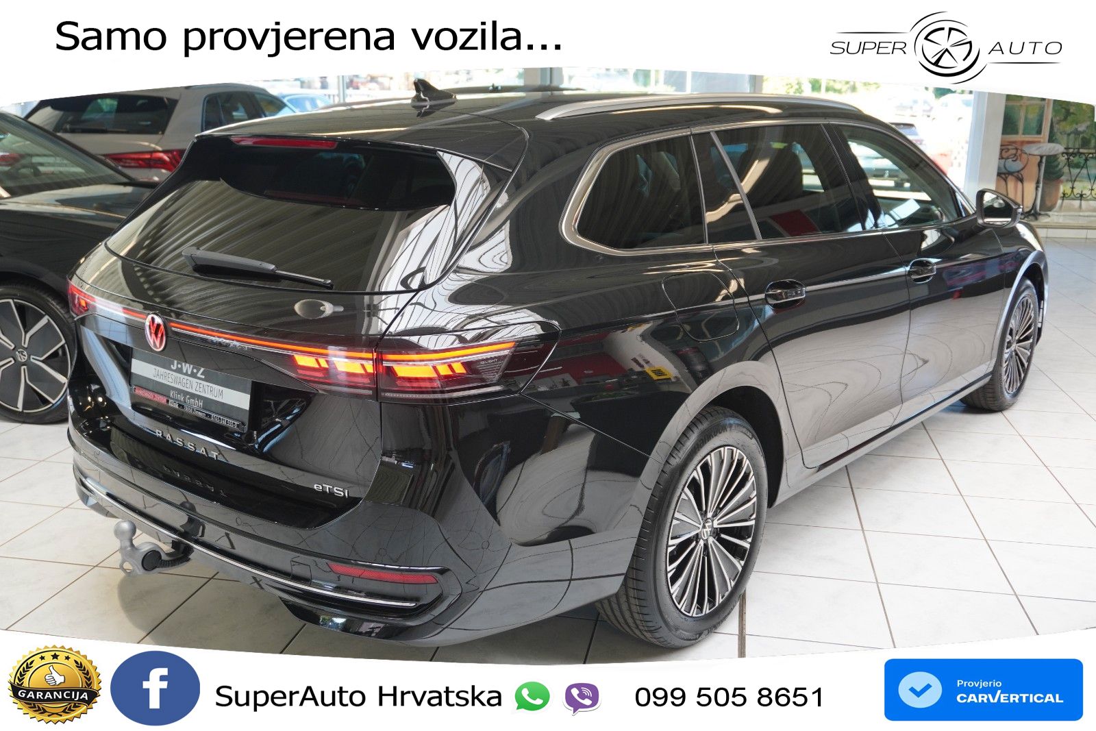 Volkswagen Passat Variant 1.5 eTSI (150 KS) DSG Elegance LED+GR SJED+ACC