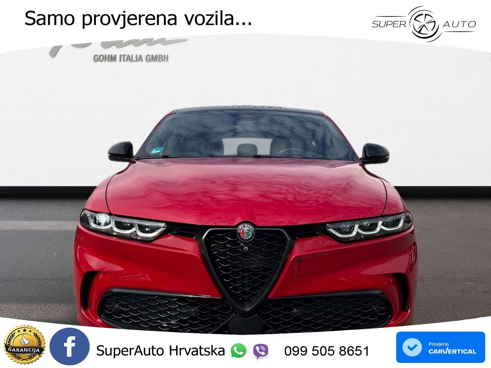Alfa Romeo Tonale 1.5 VGT (160 KS) 48V-Hybrid TCT MATRIX+GR SJED+KAM
