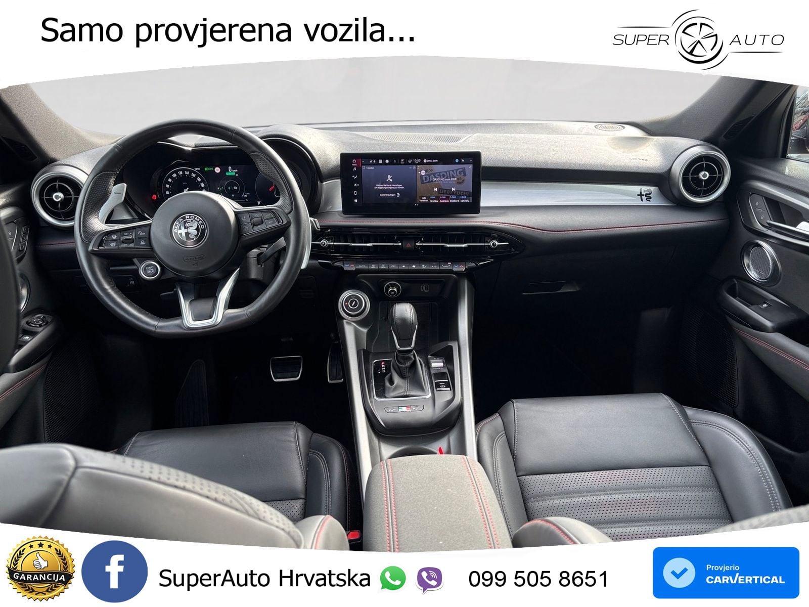 Alfa Romeo Tonale 1.5 VGT (160 KS) 48V-Hybrid TCT MATRIX+GR SJED+KAM