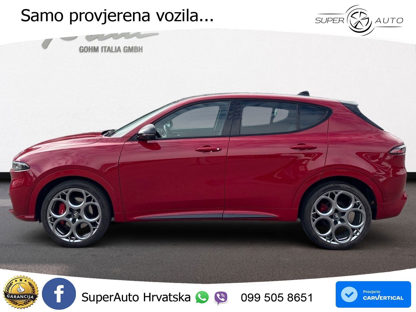 Alfa Romeo Tonale 1.5 VGT (160 KS) 48V-Hybrid TCT MATRIX+GR SJED+KAM