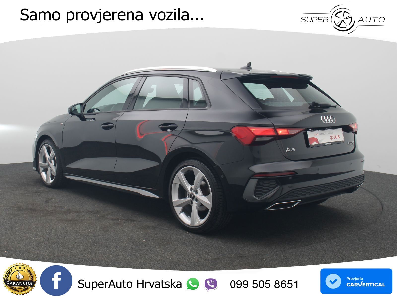 Audi A3 40 TFSI (190 KS) quattro S tronic S line