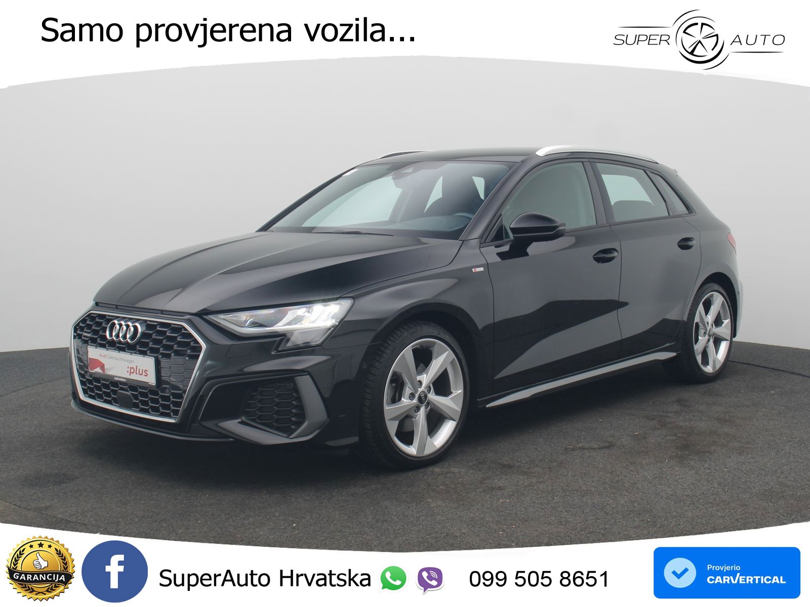 Audi A3 40 TFSI (190 KS) quattro S tronic S line