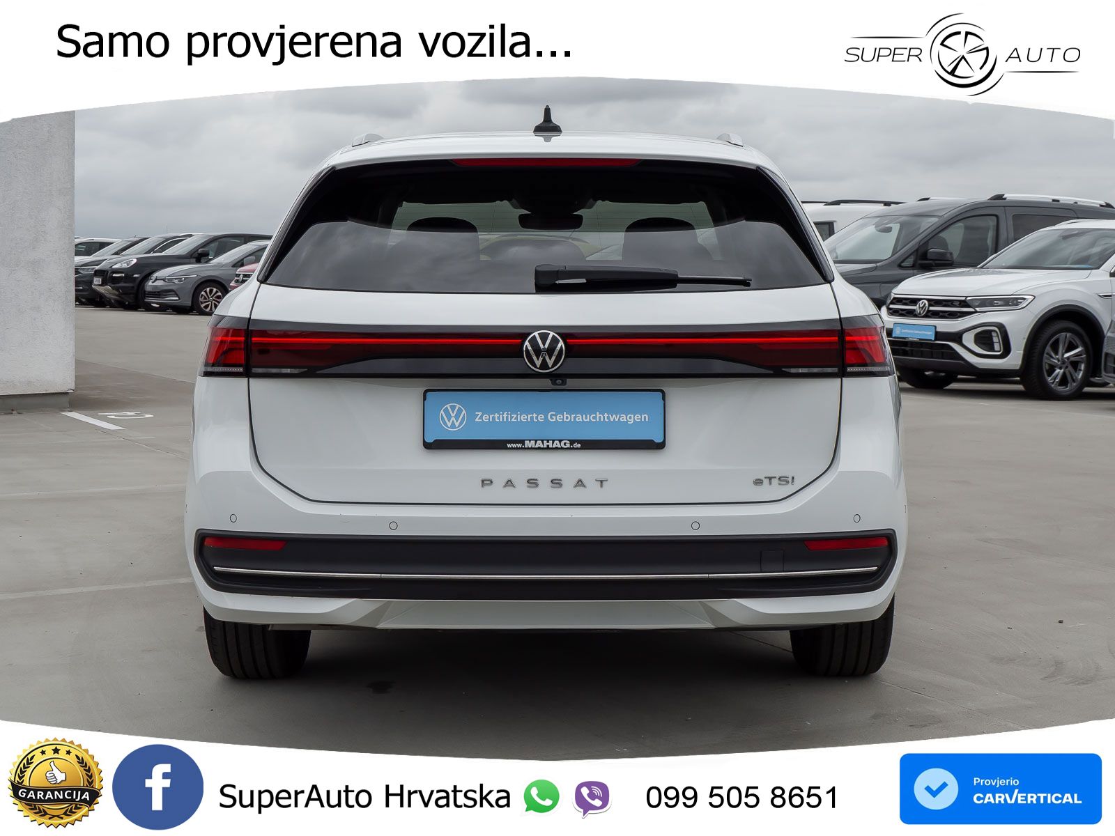 Volkswagen Passat Variant 1.5 eTSI (150 KS) DSG Business LED+GR SJED+ACC